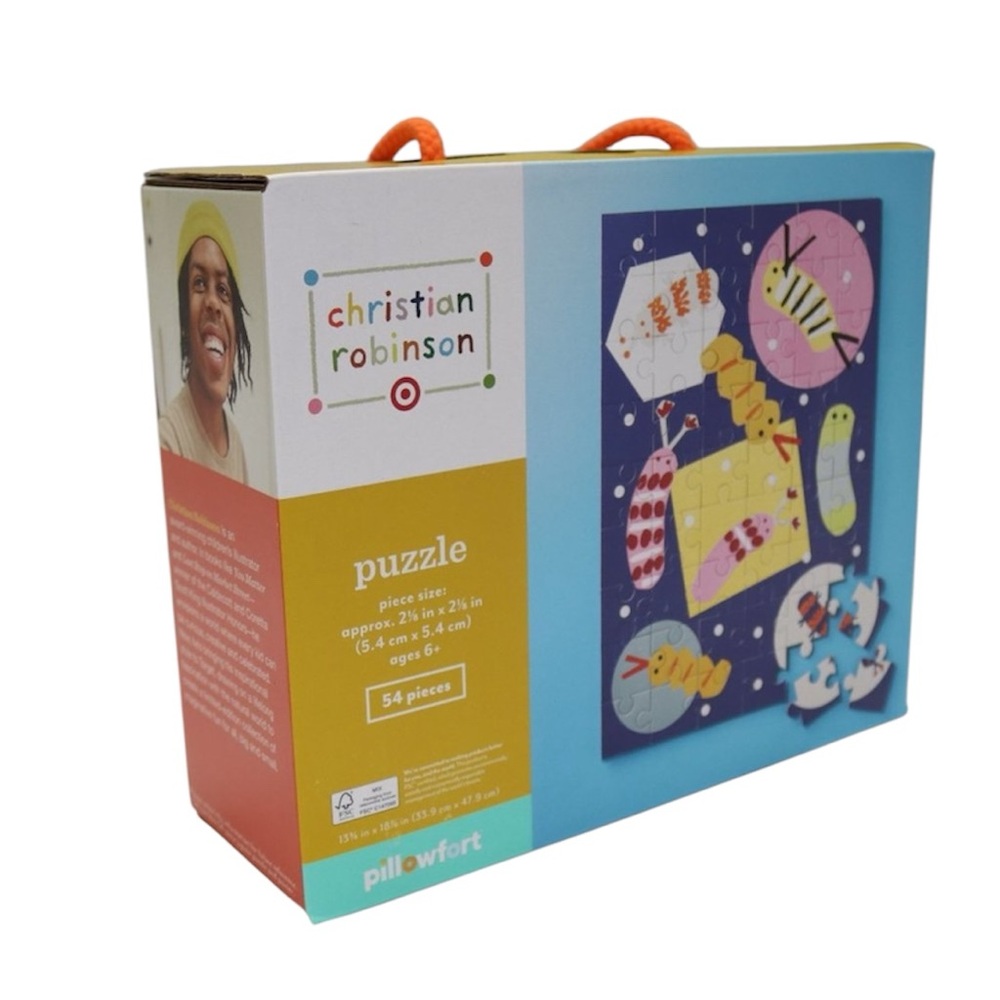 Christian Robinson LIMITED EDITION 54 piece Caterpillar Puzzle